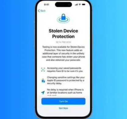 九真镇苹果授权维修店分享被盗设备保护功能开启方法 