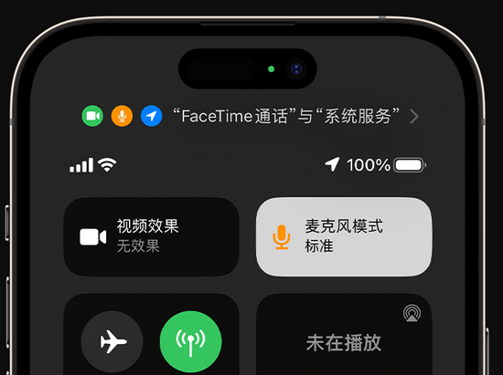 九真镇苹果授权维修网点分享iPhone在通话时让你的声音更清晰 