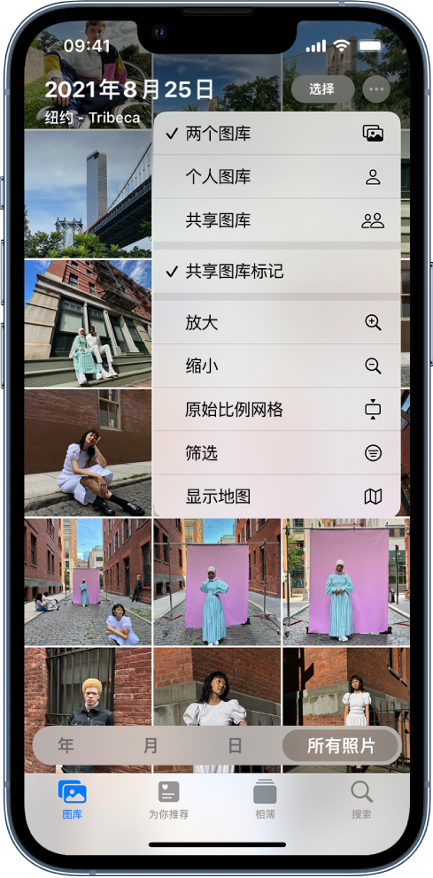 九真镇苹果手机维修分享升级 iOS 16.1 后，如何设置或加入 iCloud 共享照片图库 