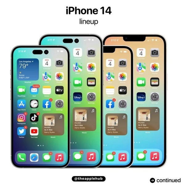 九真镇苹果14维修分享iPhone 14全家福 
