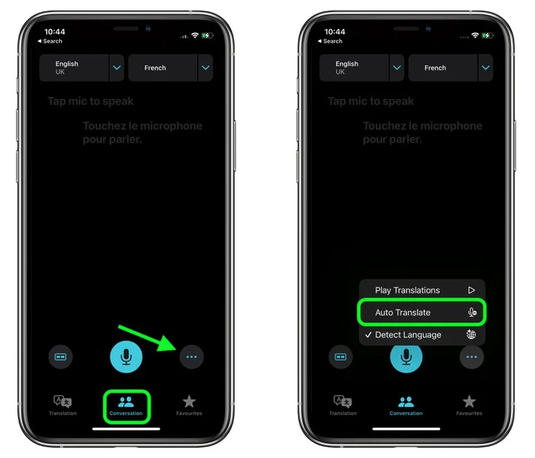 九真镇苹果手机维修分享iOS 15 “翻译” App 新改进 
