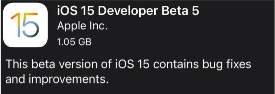 九真镇苹果手机维修分享如何升级到iOS15.0 beta5 