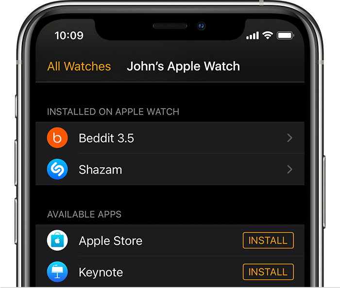 九真镇苹果手机维修分享如何在 Apple Watch 上下载应用 