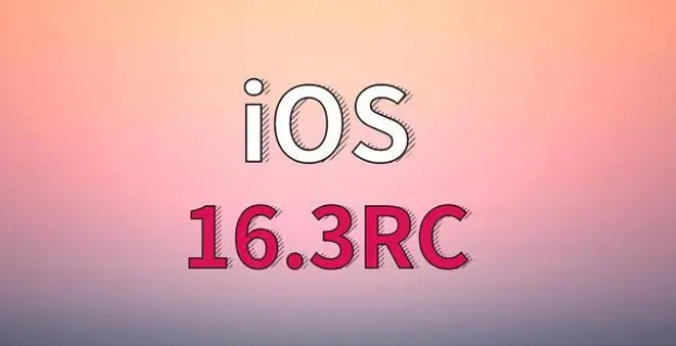 九真镇苹果手机维修分享iOS 16.3 RC版升级_iOS 16.3 RC版一键刷机教程 